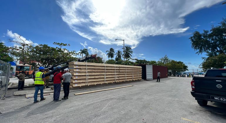 Container Loading System Woho, Barbaods