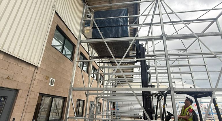 ULD Racking AKE Loaded (1)