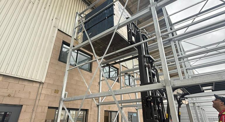 ULD Racking AKE Loaded (2)