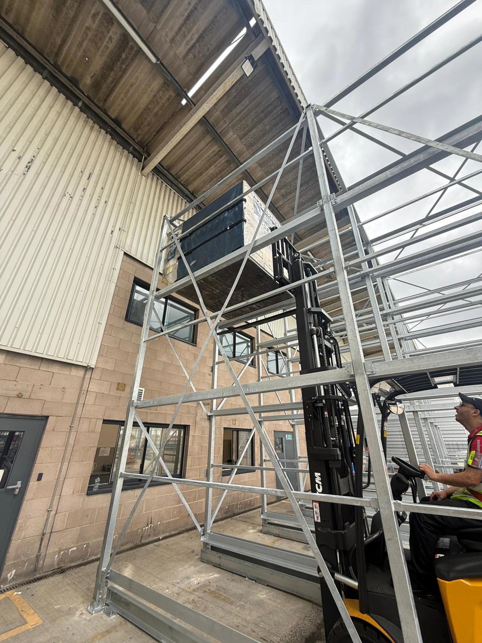 ULD Racking AKE Loaded (2)